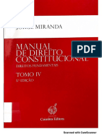 Manual de Direito Constitucional, Direitos Fundamentais - Jorge Miranda PDF