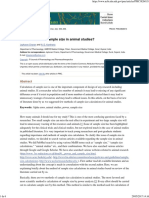 How To Calculate Sample Size in Animal Studies