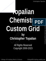 Topalian Chemistry Custom Grid by Christopher Topalian