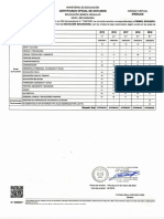 Certificado de Estudios PDF