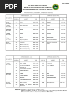 Ftna 2022 Timetable