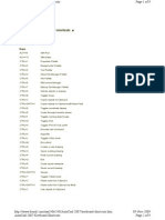 Cad Short Cuts