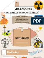 Radiaciones (Ionizante y No Ionizante) PDF