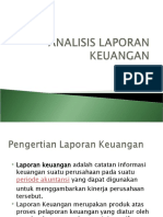 Kuliah 1 ANALISIS LAPORAN KEUANGAN