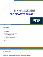 Lecture - 3 - Pre-Disaster Phase - Dra PDF