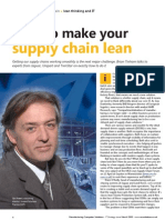 Make Your Supply Chain Lean