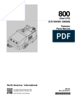 Manual de Partes TENNANT T800