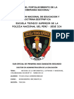 Año Del Fortalecimiento de La Soberanía Nacional