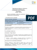 Guía de Actividades y Rúbrica de Evaluación - Unidad 1 - Paso 2 - Organización y Presentación PDF