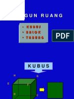 Kubus Balok Tabung