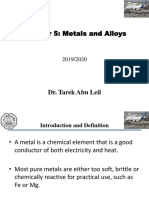 Ch. 5 - Metals and Alloys - Slides PDF