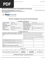 Hope College Mail - Educ31101 Clinical Experience Final Evaluation For Alicia Sorg