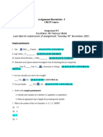 Assignment Biostatistics