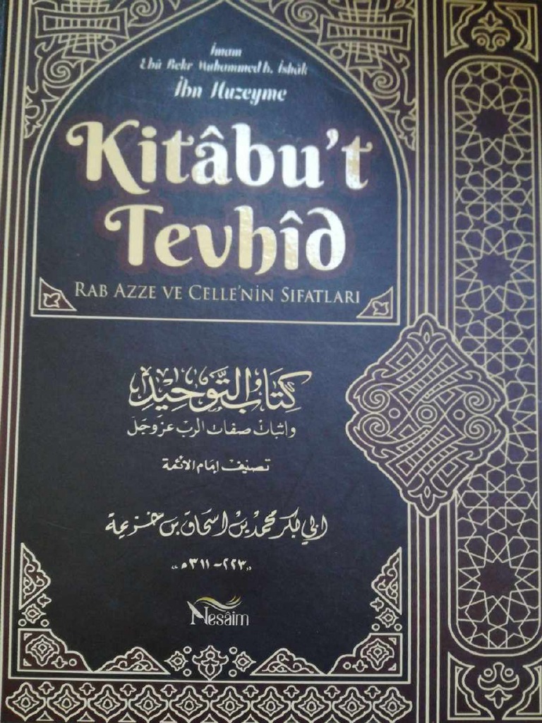 (Kitabu't Tevhid) İbn'i Huzeyme PDF | PDF