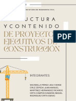Estructura Contenido de Proyectos Ejecutivos de Construcción