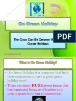 Go Green Presentation Teenagers