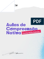 Material de Apoio - Aulas de Compreensao Nativa Com Paula Gabriela