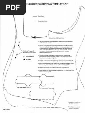 P Bass-J Bass Thumbrest Mounting Template 0019063000.pdf