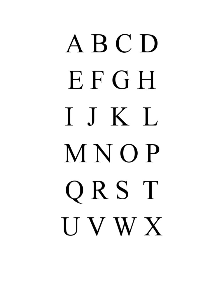 Abcd Efgh I J K L Mnop Qrs T Uvwx | PDF