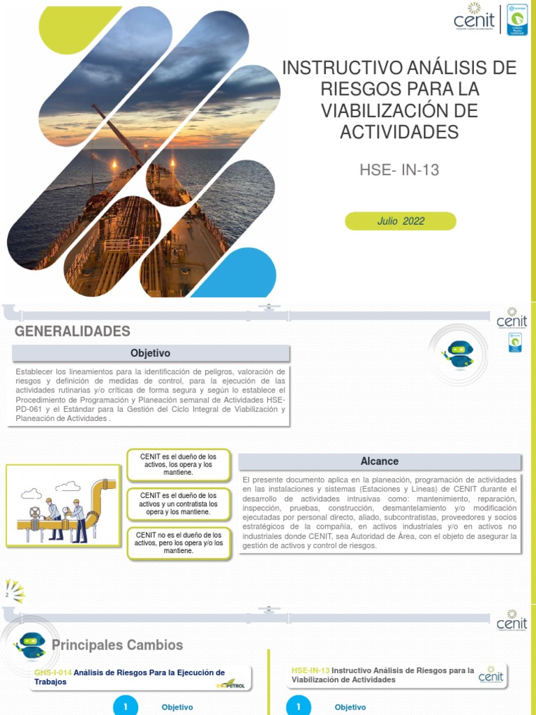 Análisis de Riesgos para Viabilización HSE | PDF | Riesgo | Planificación
