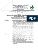 9.4.2 EP 7 SK Petugas Yang Berkewajiban Melakukan Pemantauan Pelaksanaan Kegiatan