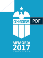 Memoria O'Higgins 2017 PDF