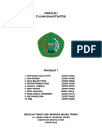 Makalah Tujuan & Strategi Kel. Vii Am PDF