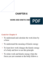 CHAPTER 6 Work and Kinetik Energy