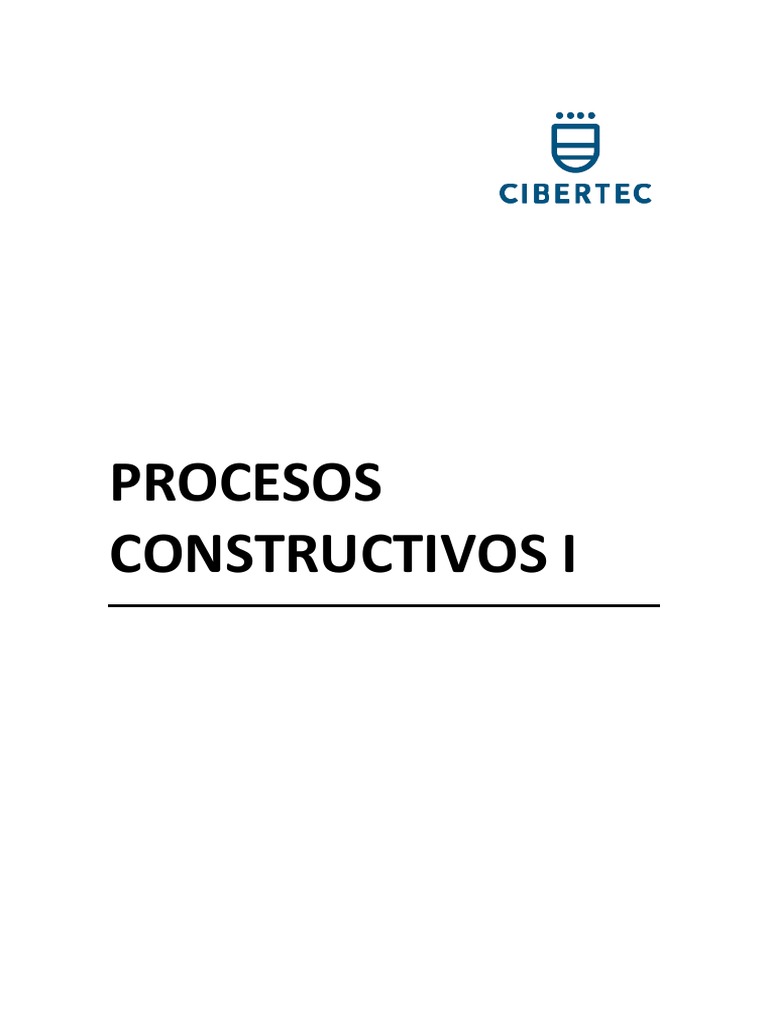 Manual 2022 03 Procesos Constructivos I (SP2383) 2022 PDF, PDF, Hormigón