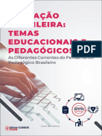 EDUCAÇÃO BRASILEIRA: AS CORRENTES PEDAGÓGICAS