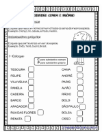 Substantivo Comum e Proprio