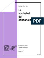 La Sociedad Del Cansancio