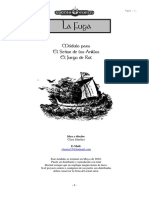 La Fuga - Aventura Señor de los Anillos - Rol, libro, sdla, merp, módulo, ebook