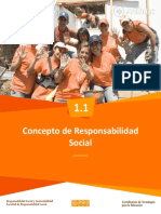 1.1 Concepto de Responsabilidad Social PDF