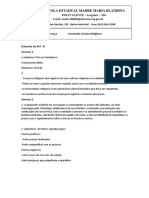 GABARITO PET III 6° 2021 Ensino Religioso PDF