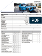 Comparativa de versiones y equipamientos del SUV X