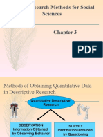 Chapter 5 Quantitative Research and Sampling
