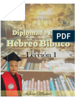 Leccion 1 Hebreo Biblico