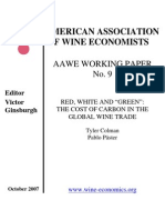 American Association of Wine Economists (AAWE) Working Paper No. 09