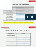 Capacitación INFOBRAS v2: Miércoles 15 de Marzo de 03:00 PM A 04:00 PM