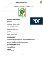 Informe de Indagación - Filtro de Agua