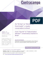 Do Kit Gay Ao Monitor Da Doutrinação - A Reação Conservadora No Brasil PDF