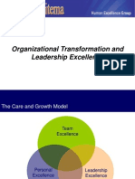 Organizational Transformation Leadership Excellence