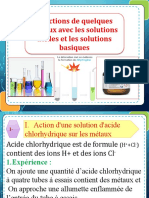 3ac Ppt-Réactions Métaux Avec Les Solutions