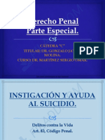 Instigacion Al Suicidio