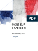 Presetación Francés A1 Lunes - 2023 Enero