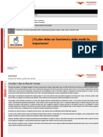 El Plan de Ventas y Pitch de Ventas - Documento de Estudiante PDF