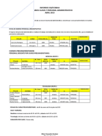 Planilla de Trabajo CADHIMAB