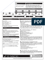 Ficha Base de Dungeon World - Bardo