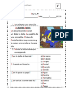 Ficha Lectura 1° #18-20